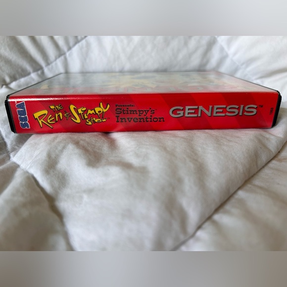 Ren & Stimpy show presents Stinpy’s Invention 1993 Sega Genesis game cartridge - Picture 6 of 6